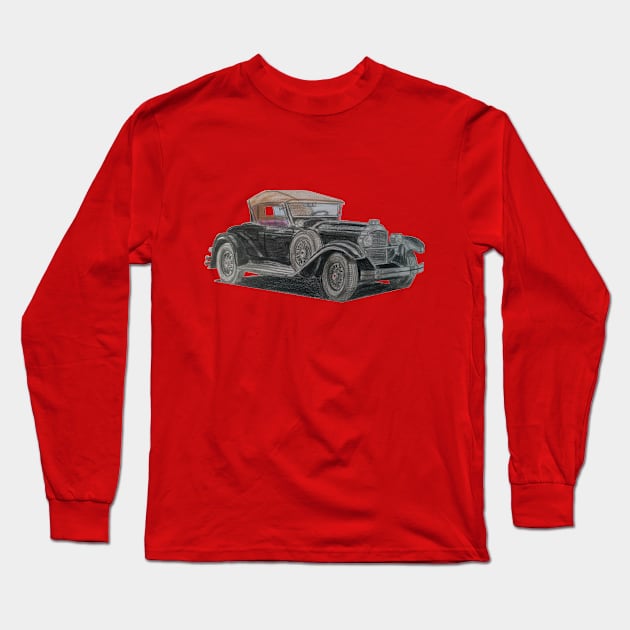 Car Long Sleeve T-Shirt by An.D.L.